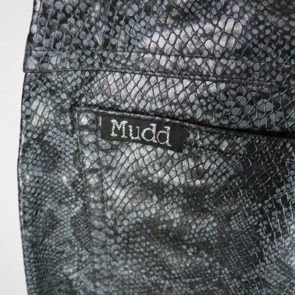 Mudd Snakeskin Faux Leather Pants - Picture 8 of 11